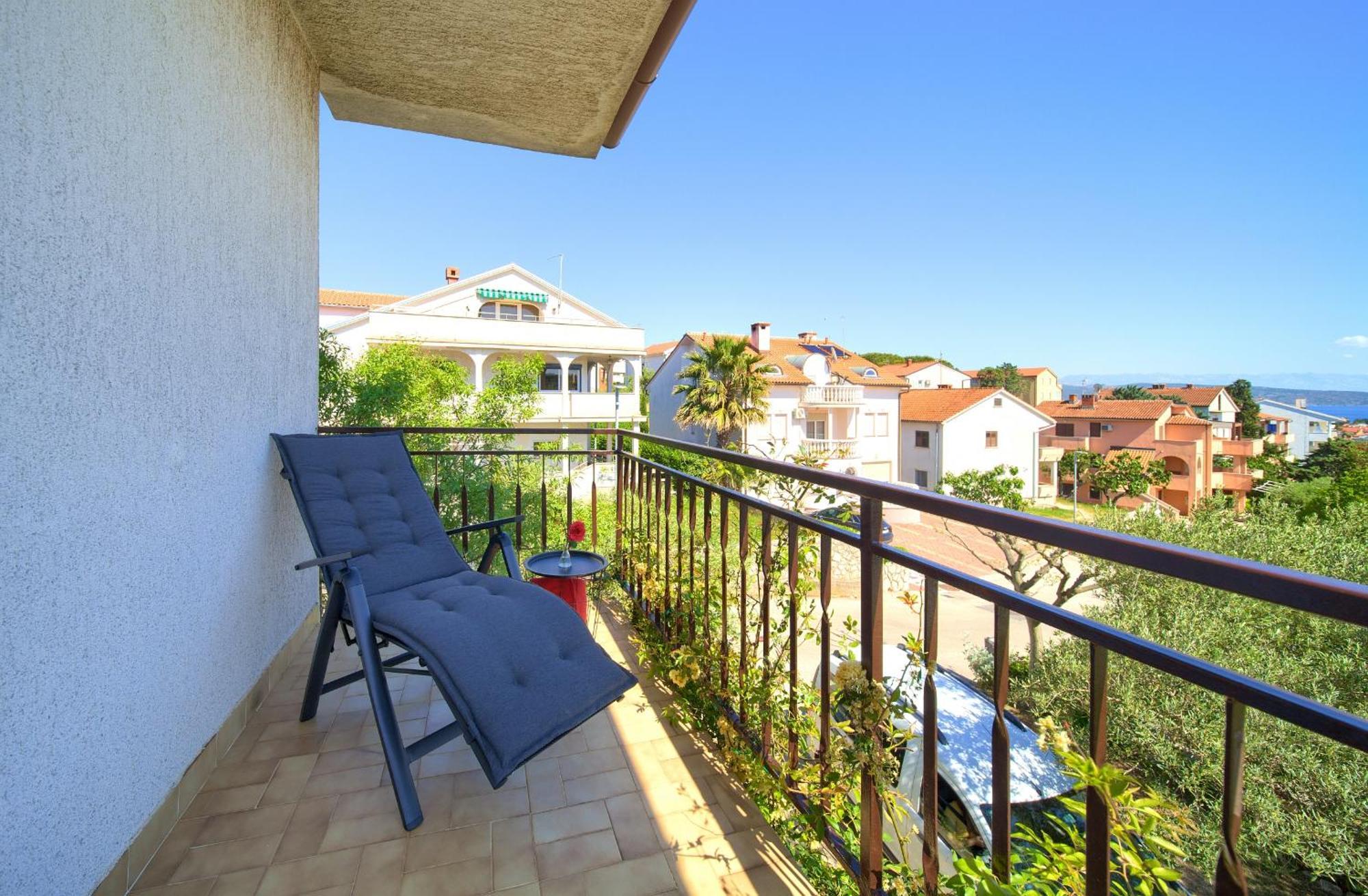 Apartment Lela Krk Town Buitenkant foto